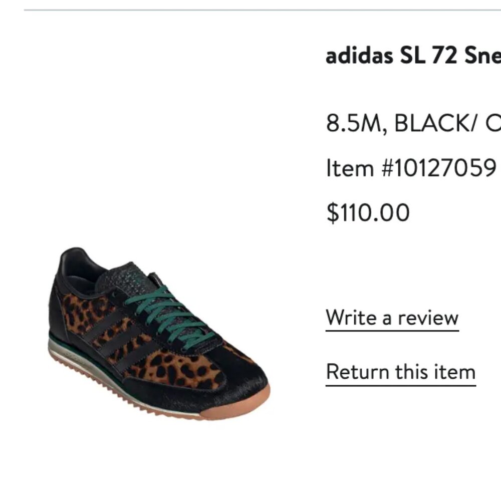 Adidas Leopard Sneakers